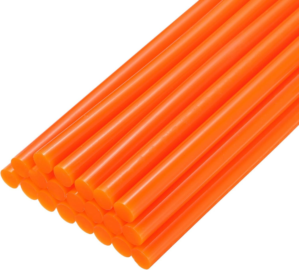 uxcell 20pcs Hot Glue Sticks for Glue Gun 7mm/0.28-inch x 8-inch Mini Hot Melt Adhesive Glue Stick