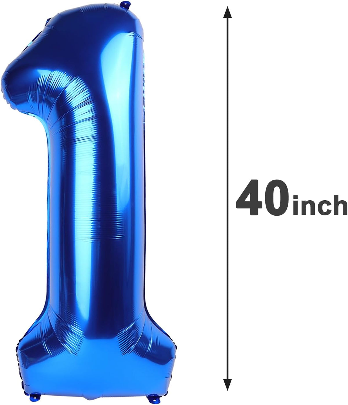 Giant Navy Blue 10 Balloon Number 40 Inch, 10 Number Balloons Birthday Supplies, 10 Year Old