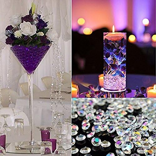 10000 pcs/Pack Wedding Table Scatter Confetti Crystals Acrylic Diamonds Vase Fillers 4.5 mm