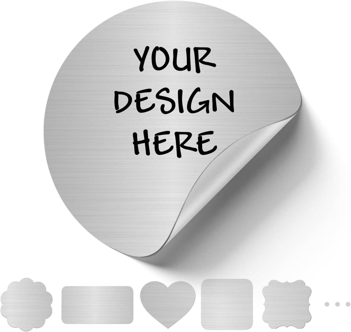 Custom Logo Stickers for Business, Personalised Logo Labels, Waterproof, Perfect for Branding &