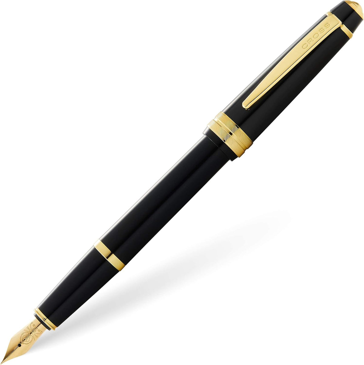 Cross Bailey Light Refillable Fountain Presented in a Everyday Gift Box - Medium Point, Black Ink