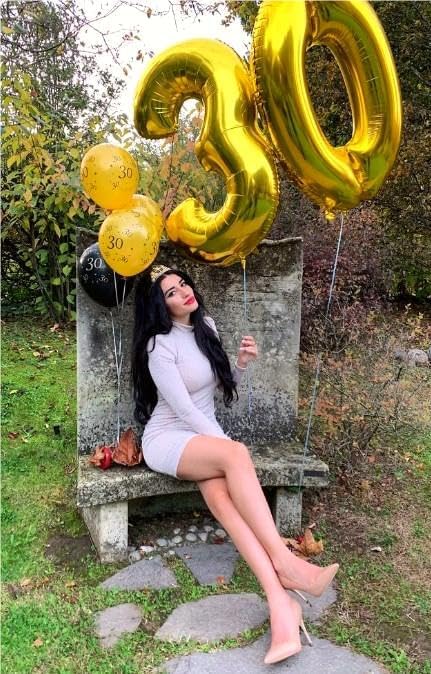 Gold 40 Inch 0 Number Balloons, 0 Decorations for 10 20 30 40 50 60 70 80 90 100 Birthday, Foil