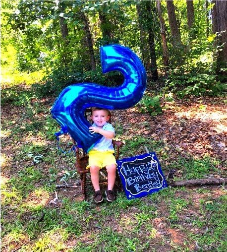Giant Navy Blue 2 Balloon Number 40 Inch, Two Number Balloons Birthday Supplies, 2nd 12 22 32 62