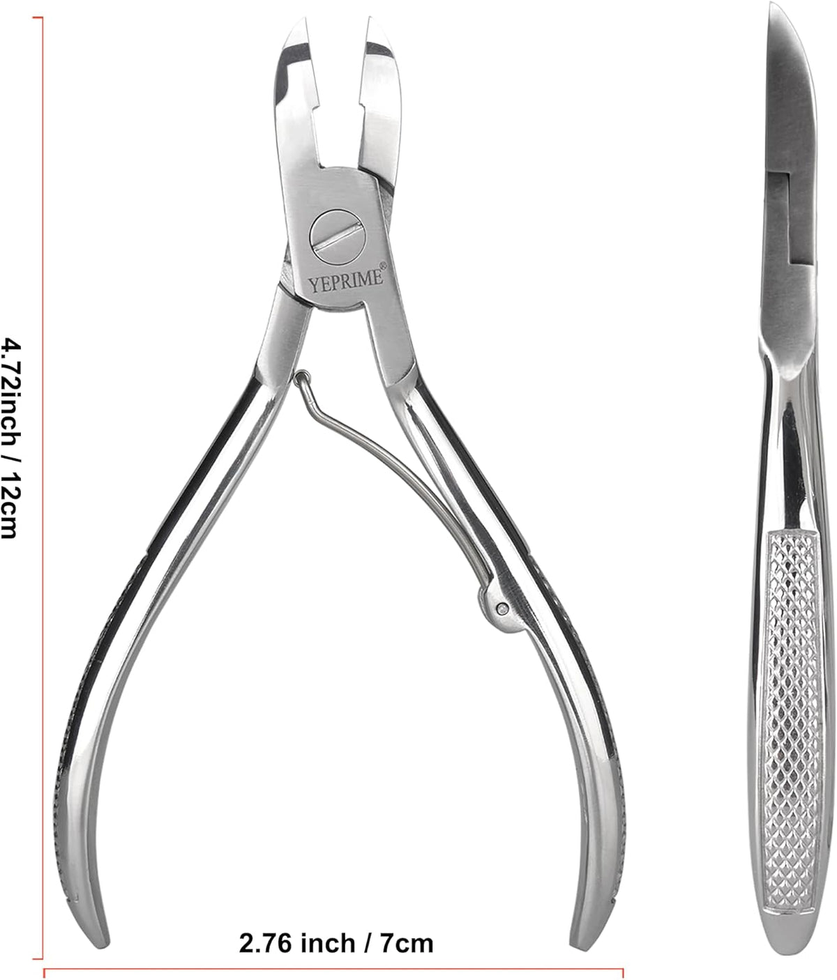 Podiatrist Toenail Clippers, Super Sharp and Wear-resistant Toe Nail Cutters for Thick and Ingrown