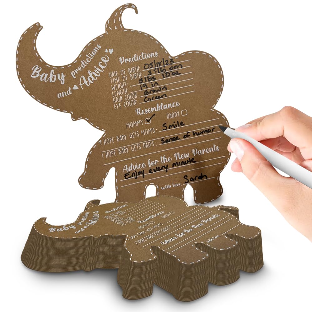 Baby Shower Games - Baby Shower Advice Cards for Parents to Be - Advice cards for Mommy to be