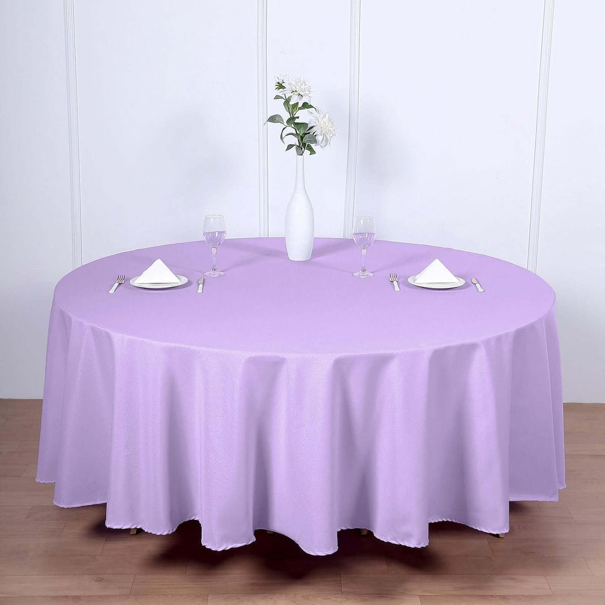 Efavormart Round Tablecloth, 108 Inch Stain & Wrinkle Resistant Washable Table Cloth, Decorative