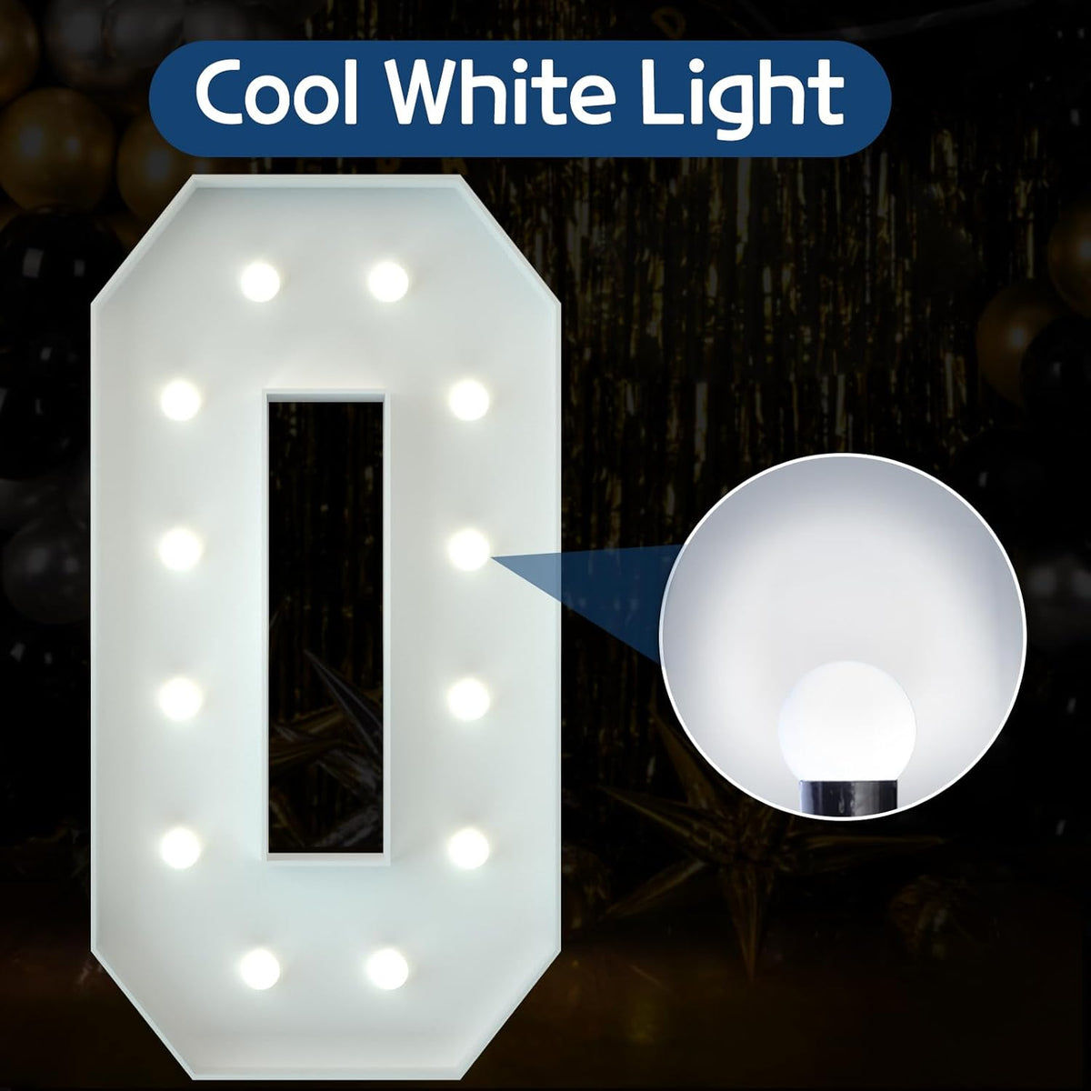 Marquee Letters 4 Feet Tall Large Light Up Letters Baby Shower Decorations Wedding Engagement White