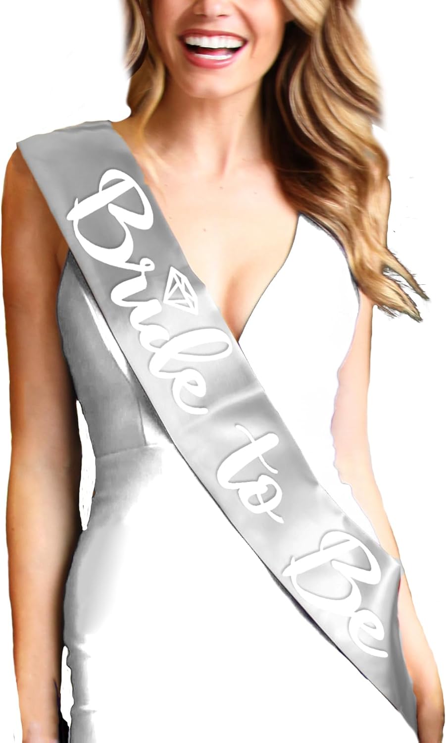 RhinestoneSash Last Toast on the Coast Bachelorette Party Decorations - BRIDAL GRADE SATIN Bride
