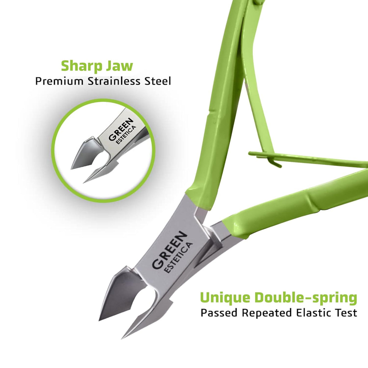 Professional Cuticle Trimmer Nail Cuticle Cutter Stainless Steel Cuticle Nippers with Sharp Blades