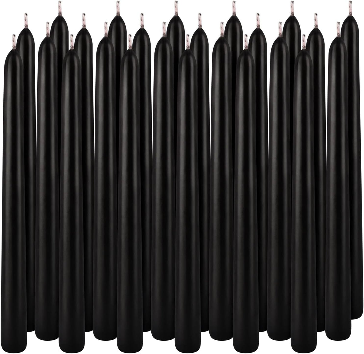 24 Pcs 10 Inch Vampire Blood Taper Candles Vampire Blood Candle, Ritual Spell Unscented Candle
