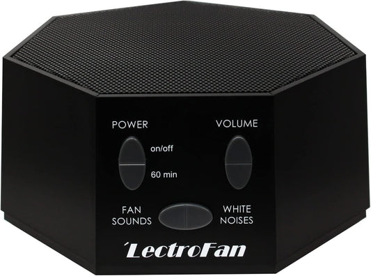 Adaptive Sound Technologies LectroFan Classic White Noise Machine - Compact Sleep Sound Machine for