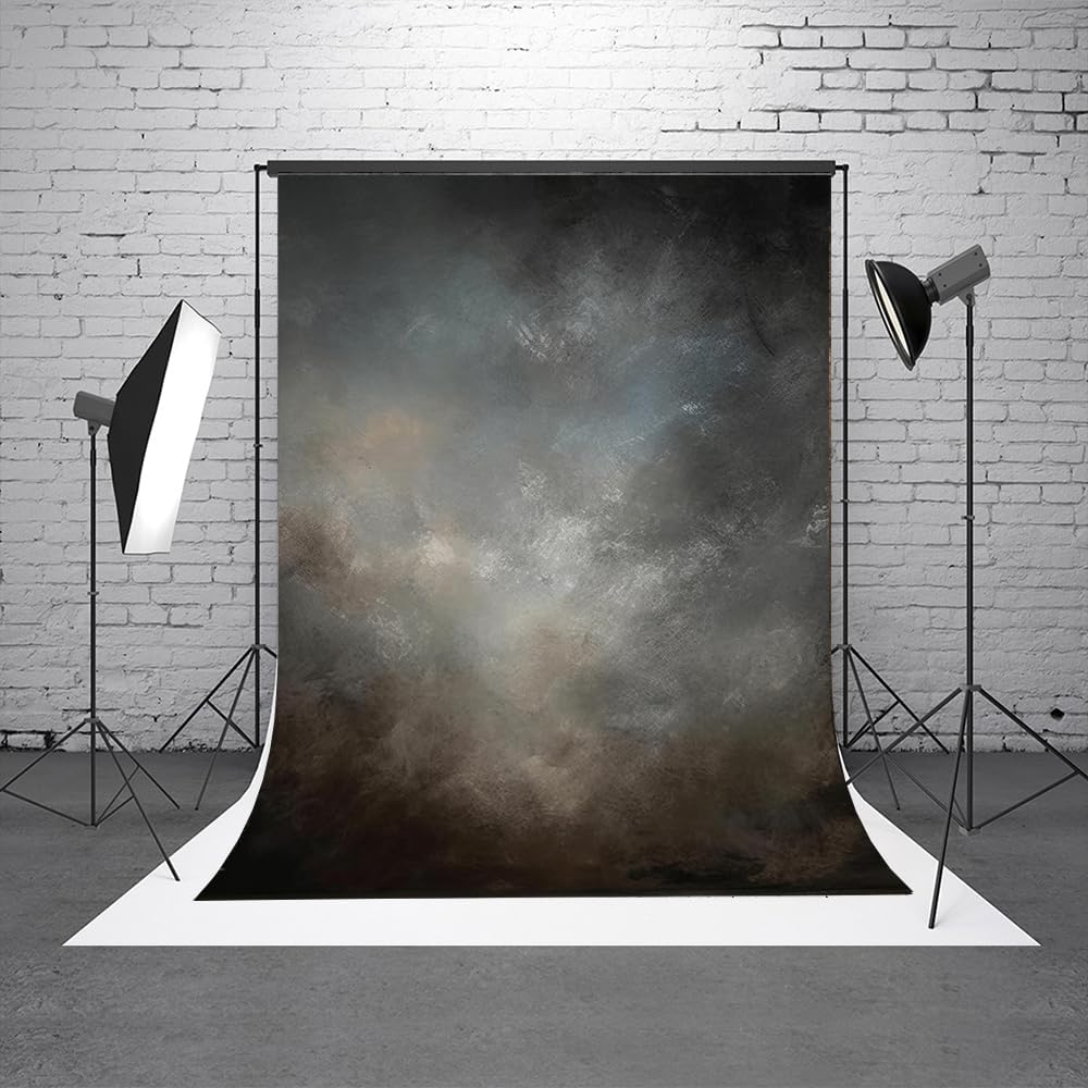8x10ft Fabric Abstract Backdrop for Photography Vintage Portrait Old Master Background for Studio