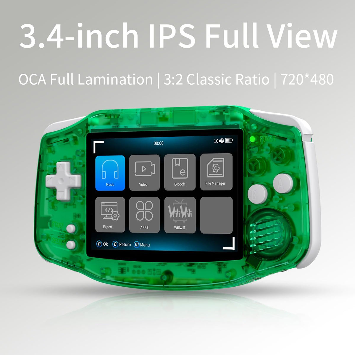 RG34XX Retro Handheld Game Consoles RG34XX Classic Retro Gaming Console 32+64G Card Preloaded Games