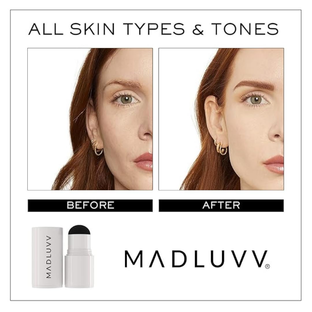 MADLUVV Brow Stamp Refill* - Color Stamp for Brows & Root Touch Up for Women & Men, Instantly