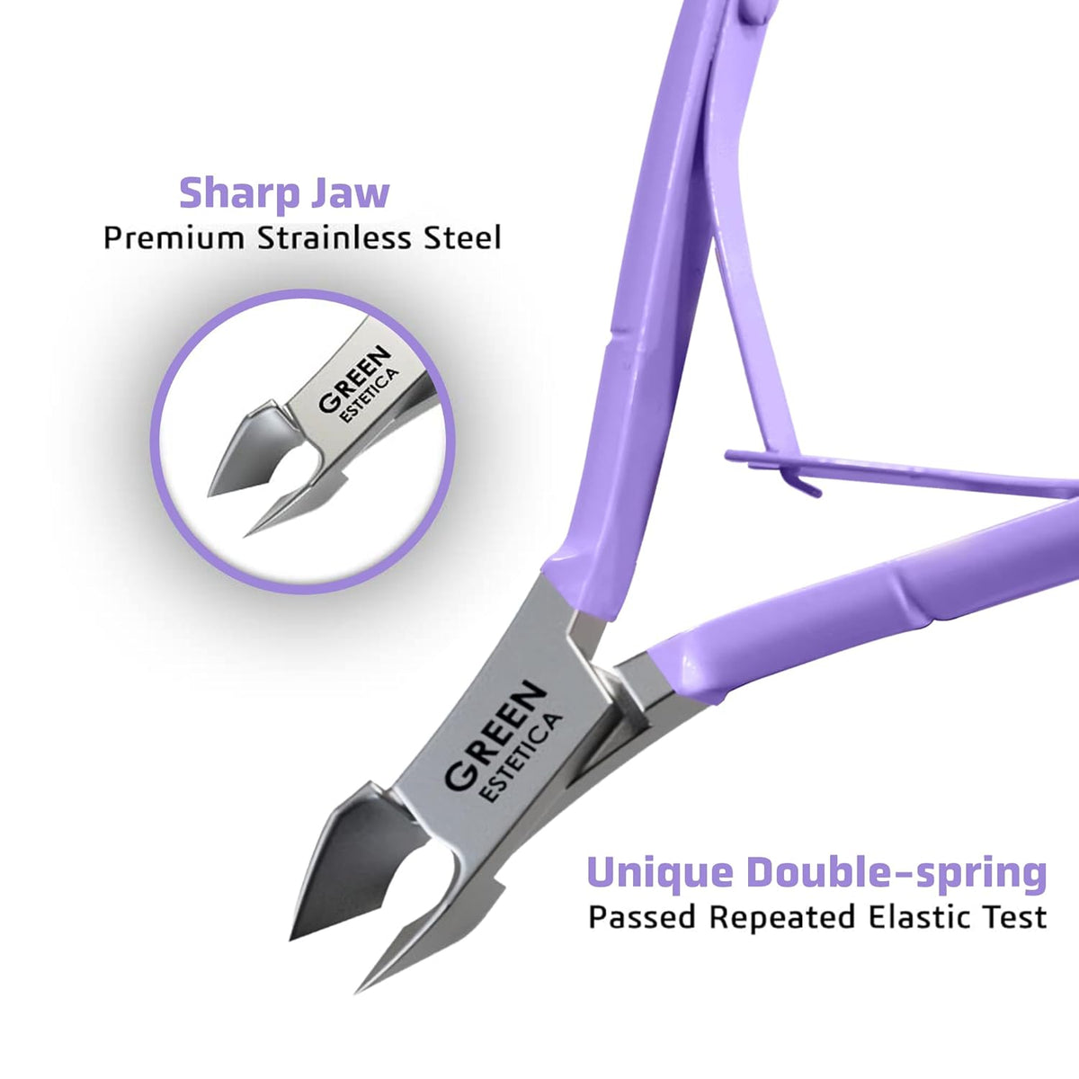 Professional Cuticle Trimmer Nail Cuticle Cutter Stainless Steel Cuticle Nippers with Sharp Blades