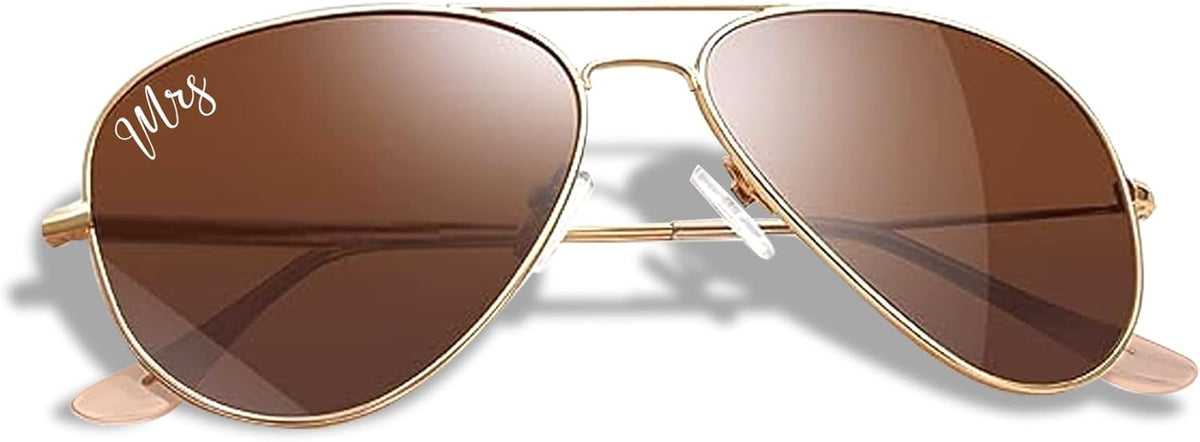 Bride and Groom Polarized Sunglasses for Wedding – UV400 Protection, Lightweight & Stylish Couple