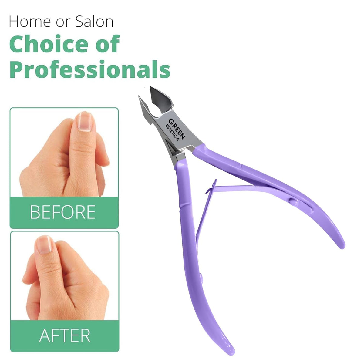 Professional Cuticle Trimmer Nail Cuticle Cutter Stainless Steel Cuticle Nippers with Sharp Blades