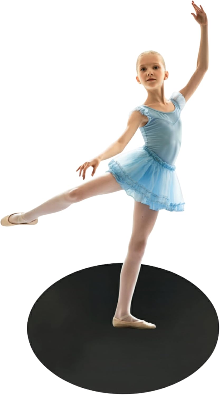 Marley Dance Floor- Ideal for Ballet, Jazz, Tap, and Party Dancing for All Ages- Non-Slip Dance