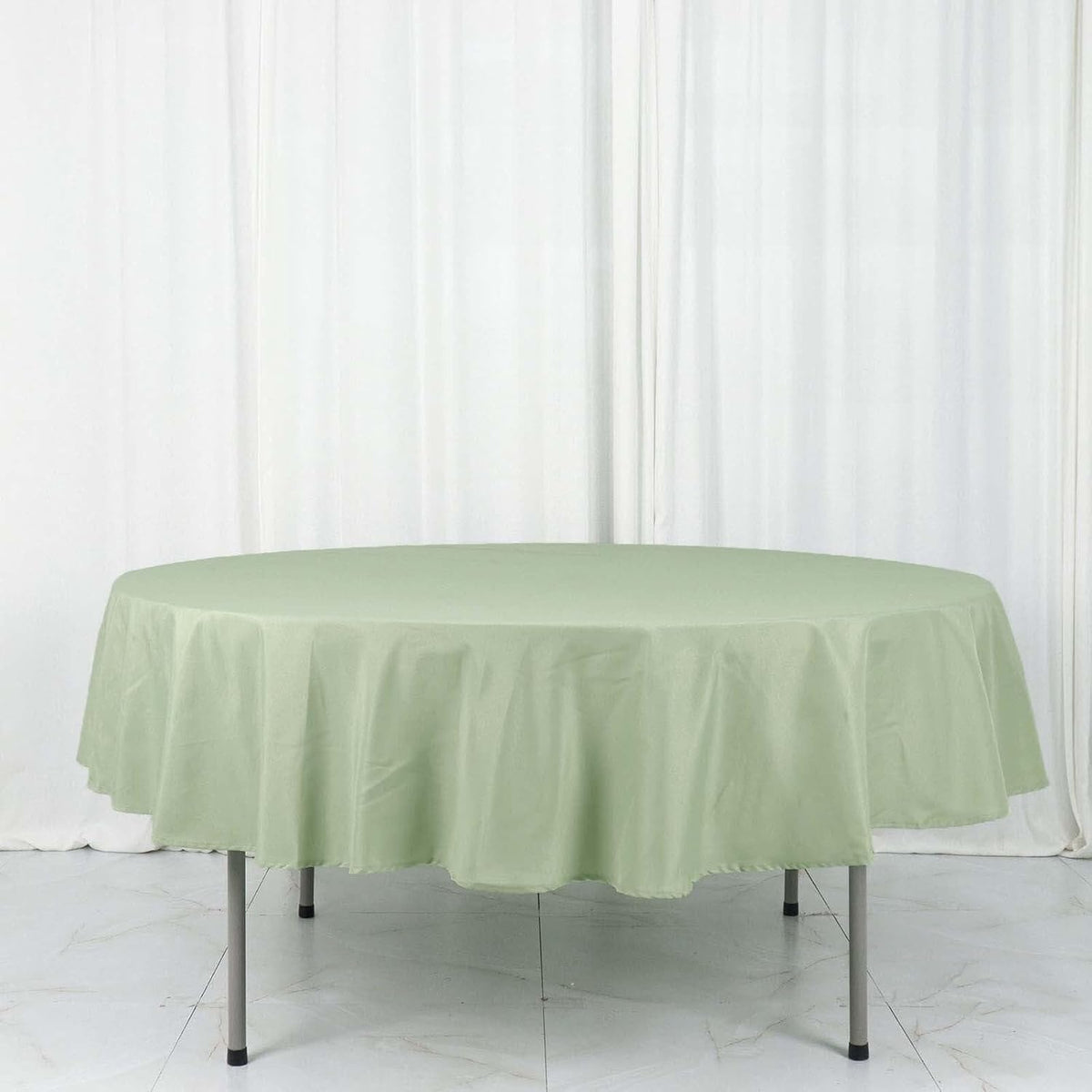 Efavormart Round Tablecloth, 90 Inch Stain & Wrinkle Resistant Washable Table Cloth, Decorative