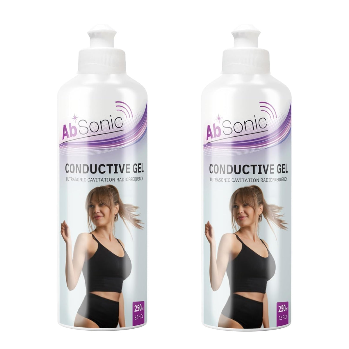 Absonic Conductive Gel for Cavitation & Microcurrent – Gel for Facial Rejuvenation, Body Sculpting