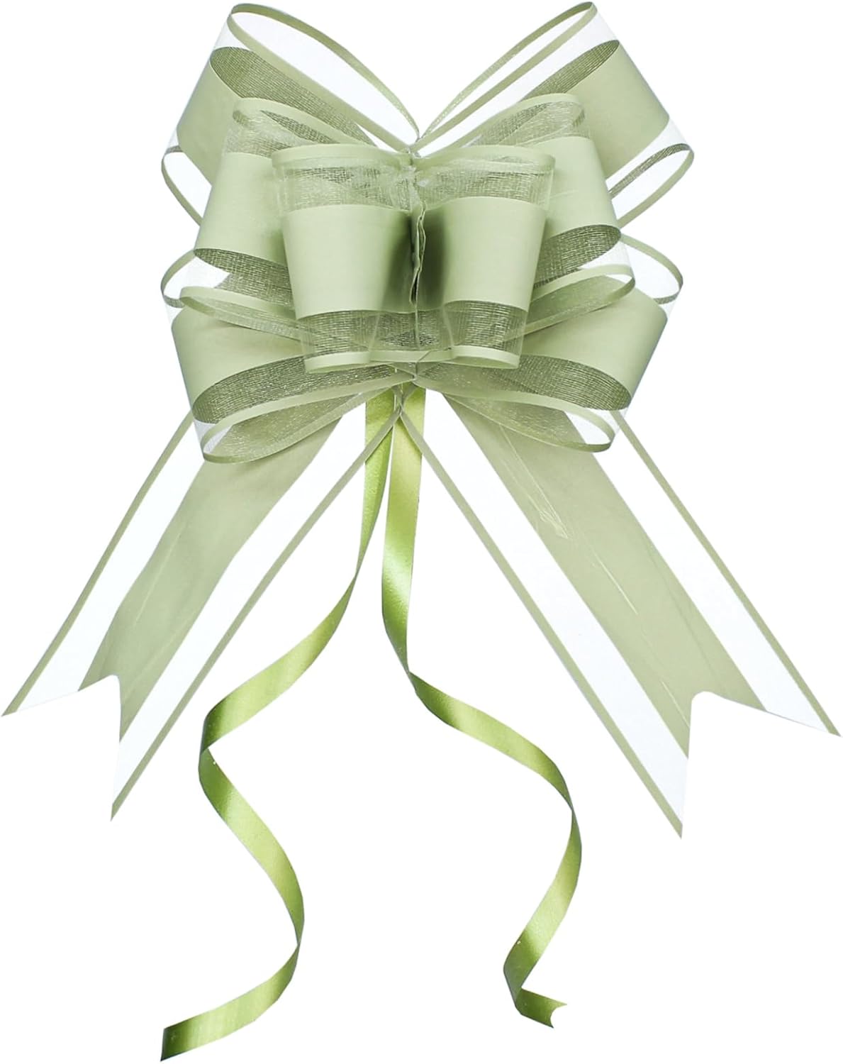 WEWILUCK Bows for Gift Wrapping, Sage Green Gift Bow for Presents, Gift Baskets, Gift Bags, Gift