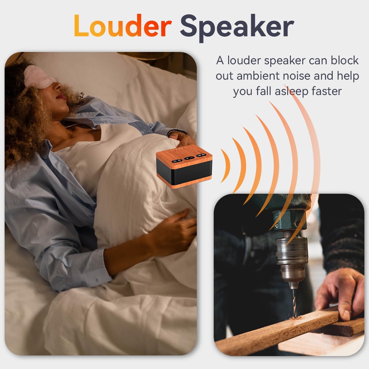 Sound Machine White Noise Machine with 30 Soothing Sounds 36 Levels Volume 5 Timers and Memory
