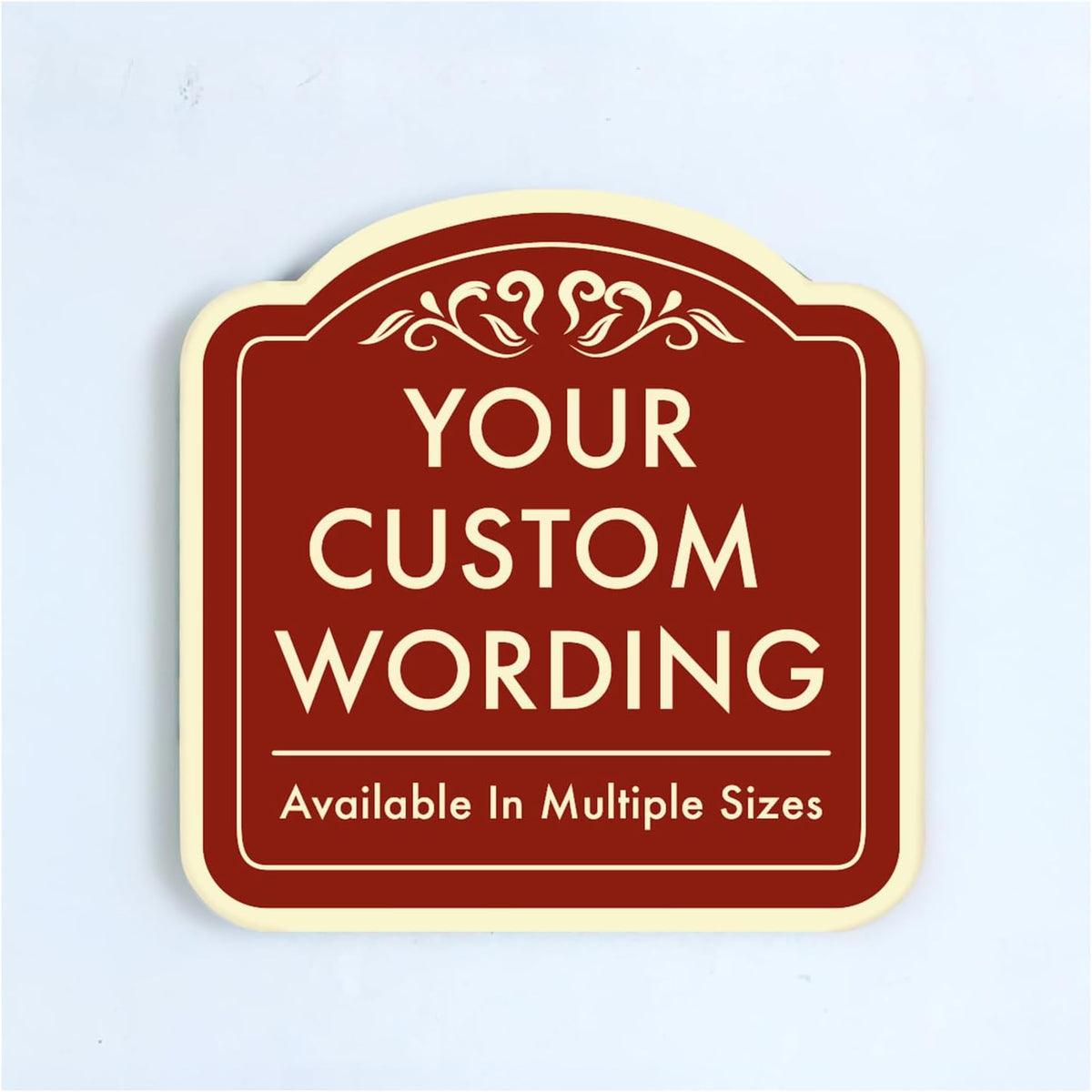 Custom Decorative Outdoor Metal Sign - Personalized Aluminum Driveway Sign, Waterproof, Made In USA