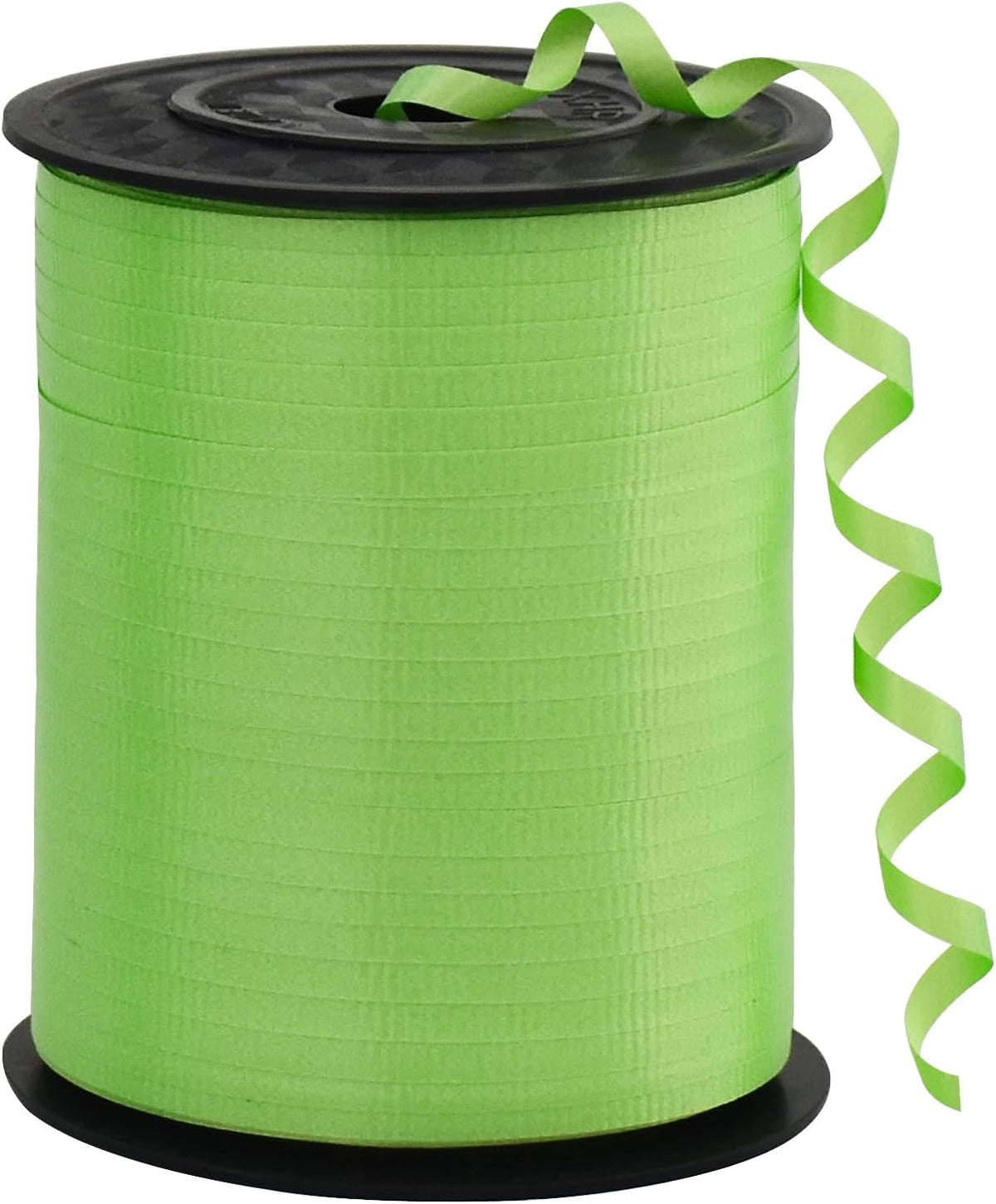 BEISHIDA 500 Yards Matte Green Ribbon Curling Crimped Ribbon Balloon String Ribbons for Gift
