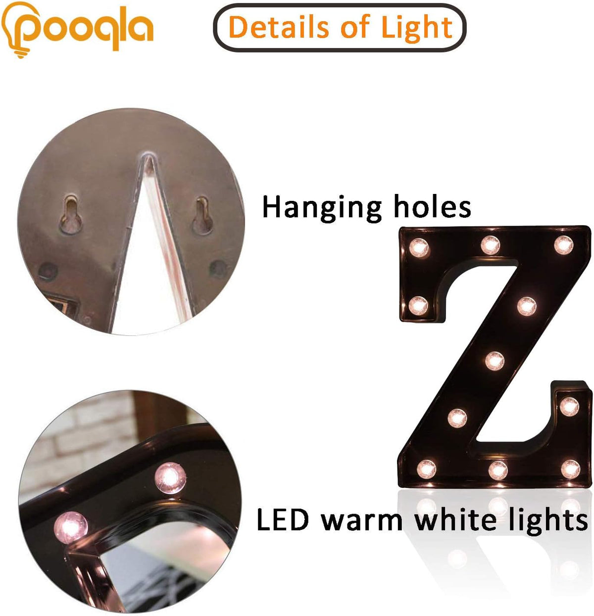 Decorative LED Illuminated Letter Marquee Sign - Alphabet Marquee Letters with Lights For Wedding