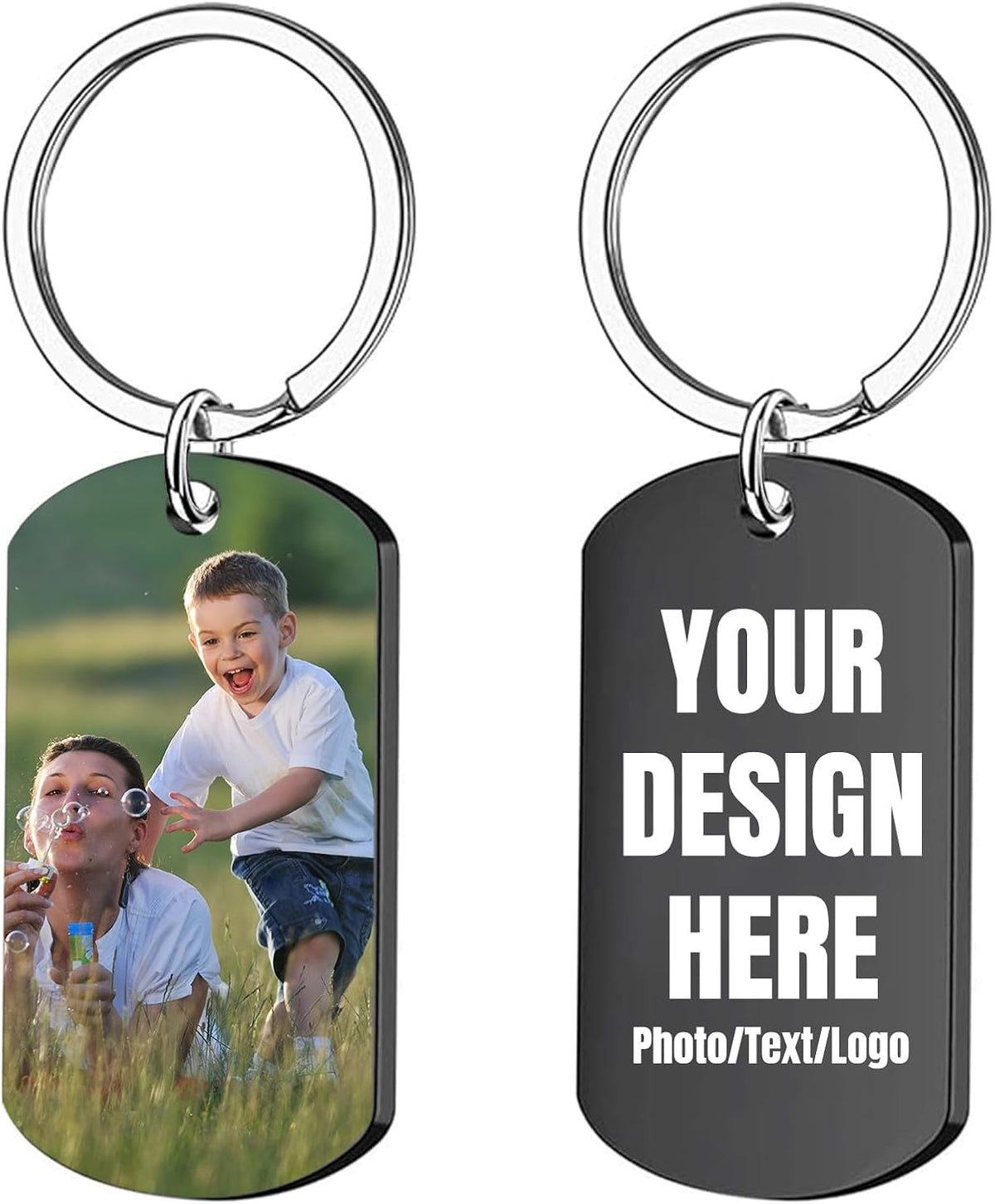 Custom Keychain, Personalized Keychain with Photo, Perfect Creative Gifts Suitable for Friend and