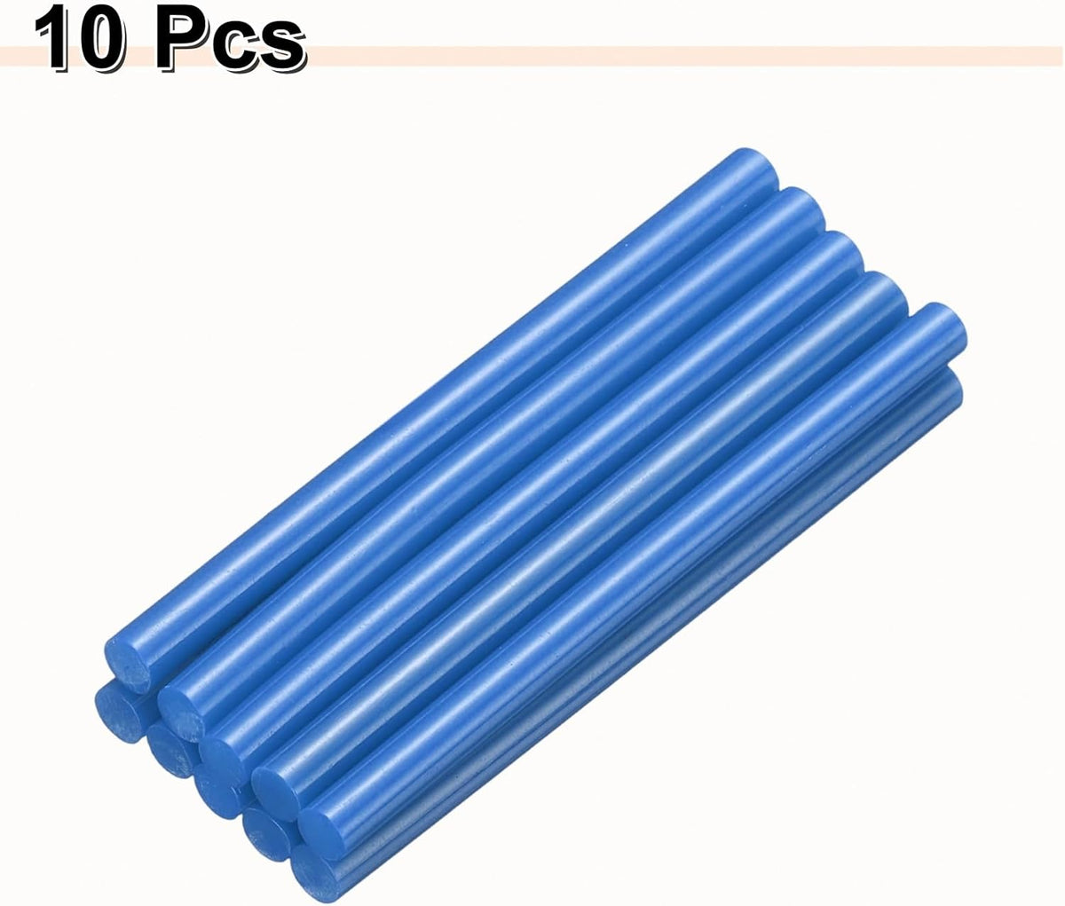 HARFINGTON 10pcs Hot Glue Sticks 0.28" Dia x 3.94" Long EVA Mini Hot Melt Adhesive Glue Stick for