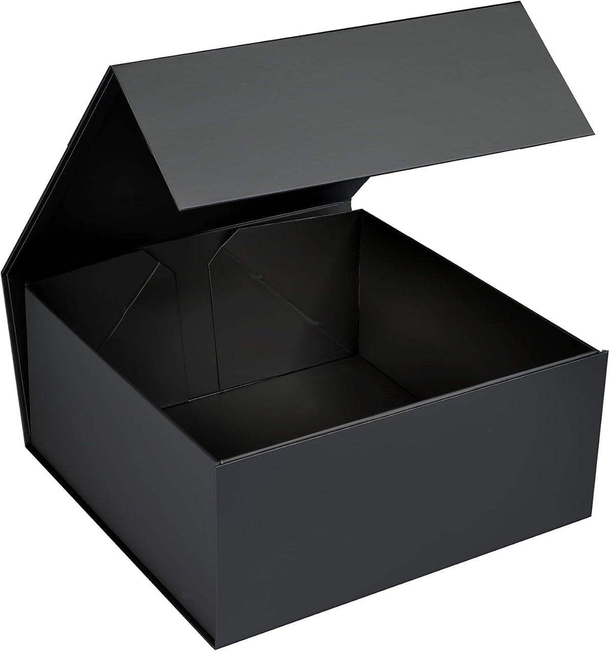 CECOBOX - Gift Boxes with Lids for Presents 6"x6"x2.75" - Matte, Collapsible Magnetic Closure Gift