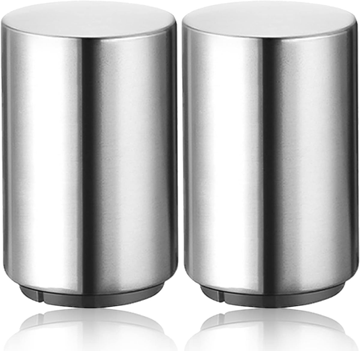 2PCS Pop-the-Top Beer Bottle Opener, Metal Automatic Magnetic Glass Bottle Cap Openers, Wine