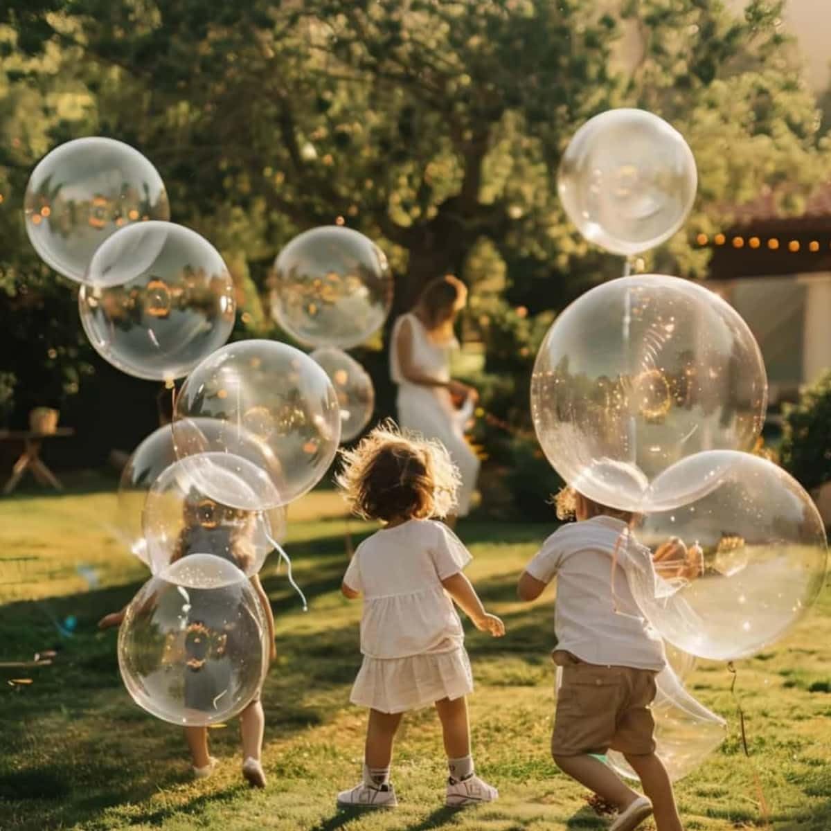 50 Pack Clear Balloons 24 Inch Clear Latex Balloon - Stunning and Versatile Decorations for Any