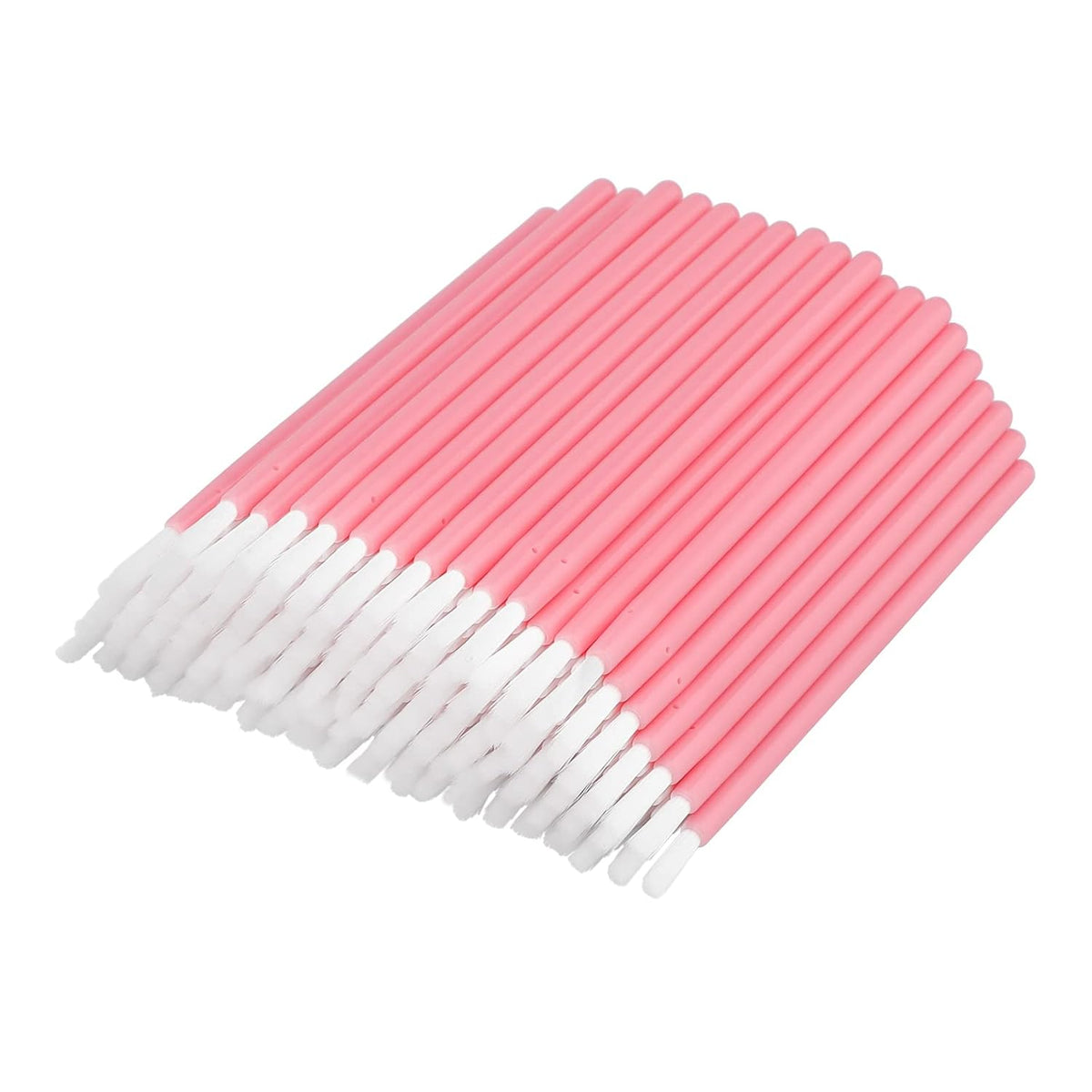 G2PLUS Lip Brushes, 50Pcs Disposable Lip Gloss Wands, Portable and No-Clean Lipstick Applicator