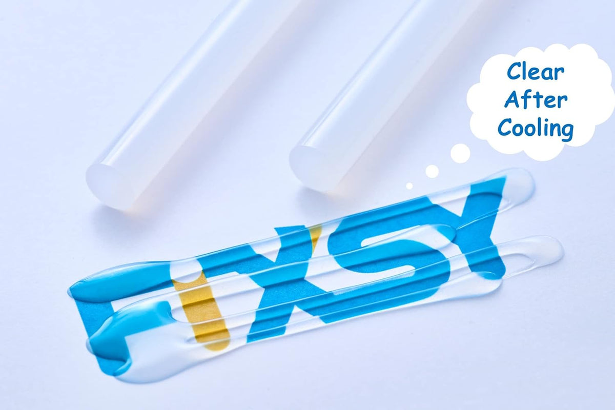 FIXSY Hot Glue Gun Sticks All Purpose, Multi Temp, Full Size 10" Long x .44" Diameter 7/16 11mm