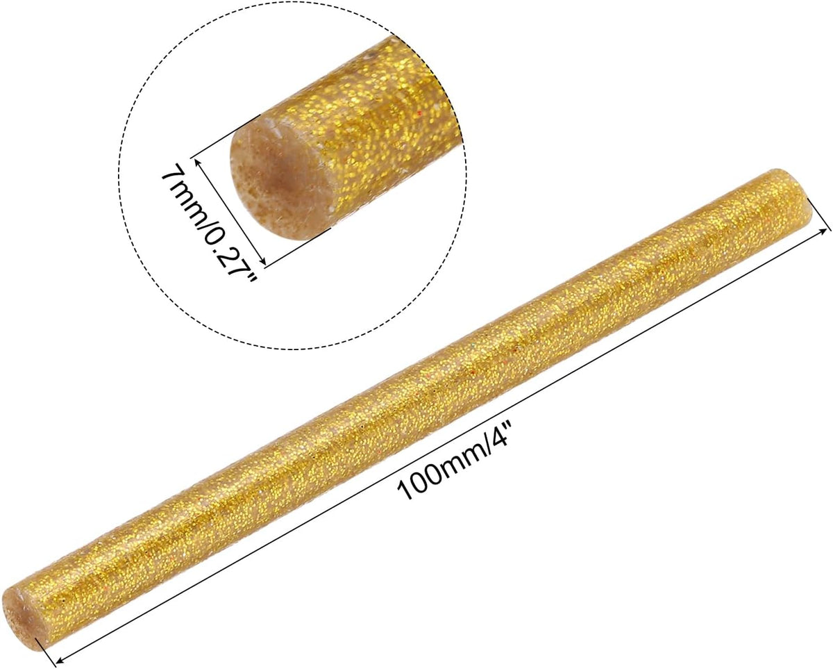 uxcell 20pcs Hot Glue Sticks for Glue Gun 7mm/0.28-inch x 4-inch Mini Hot Melt Adhesive Glue Stick