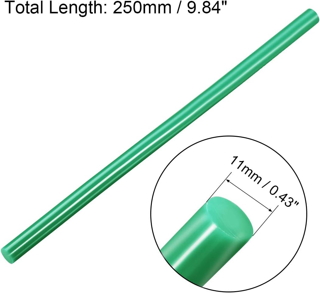 uxcell 20pcs Hot Glue Sticks for Glue Gun 7/16-inch x 10-inch Mini Hot Melt Adhesive Glue Stick