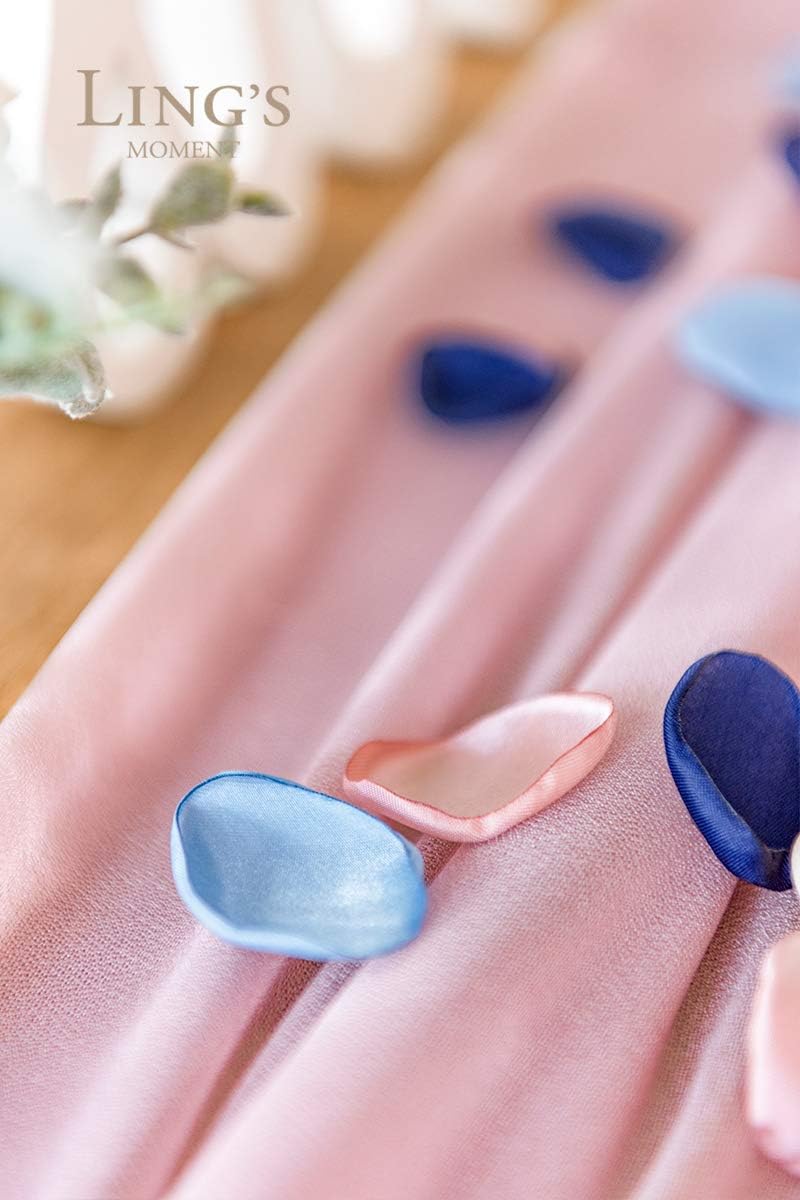 Ling's Moment Rose Petals, Silk Flower Petals for Wedding/Aisle/Flower Girl Baskets/Table