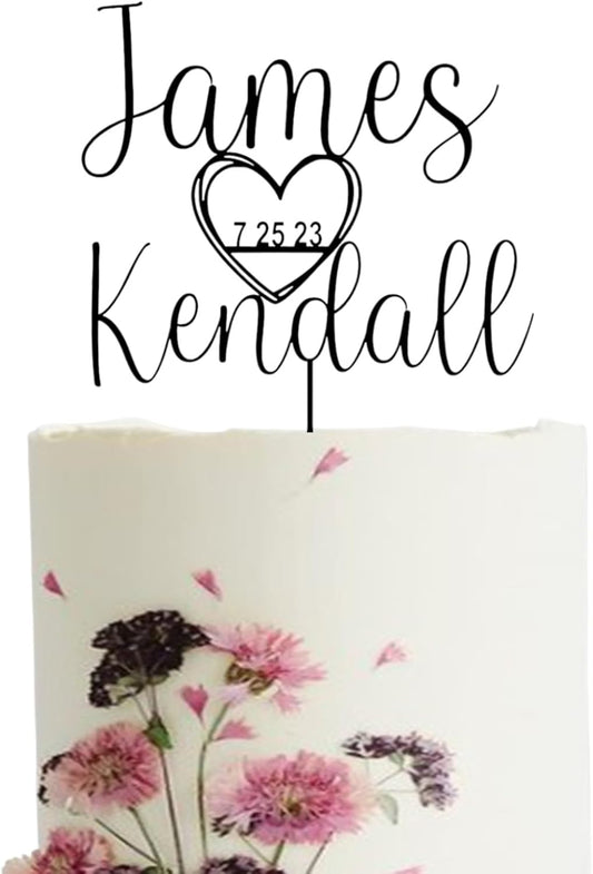 Wedding Cake Toppers, Wedding Cake Toppers Bride and Groom, Custom Cake Topper, Customize Your Own