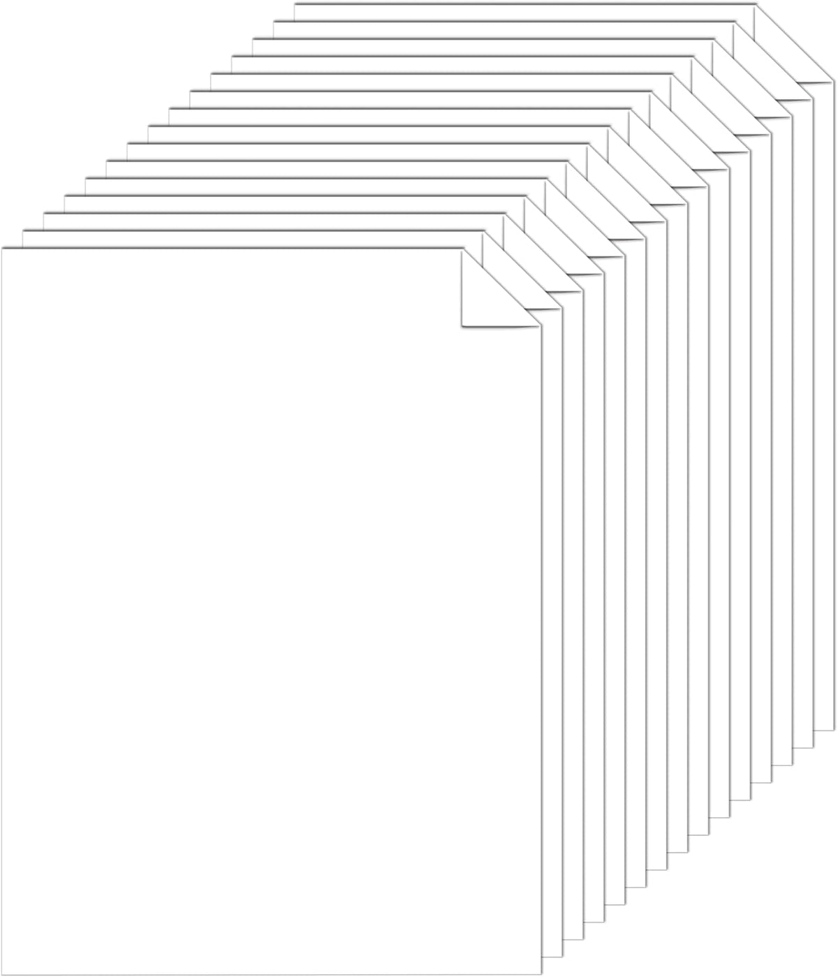28 Sheets Bright White Cardstock 8.5 x 11 Certificate Paper, 92lb/250gsm White Card Stock Printer