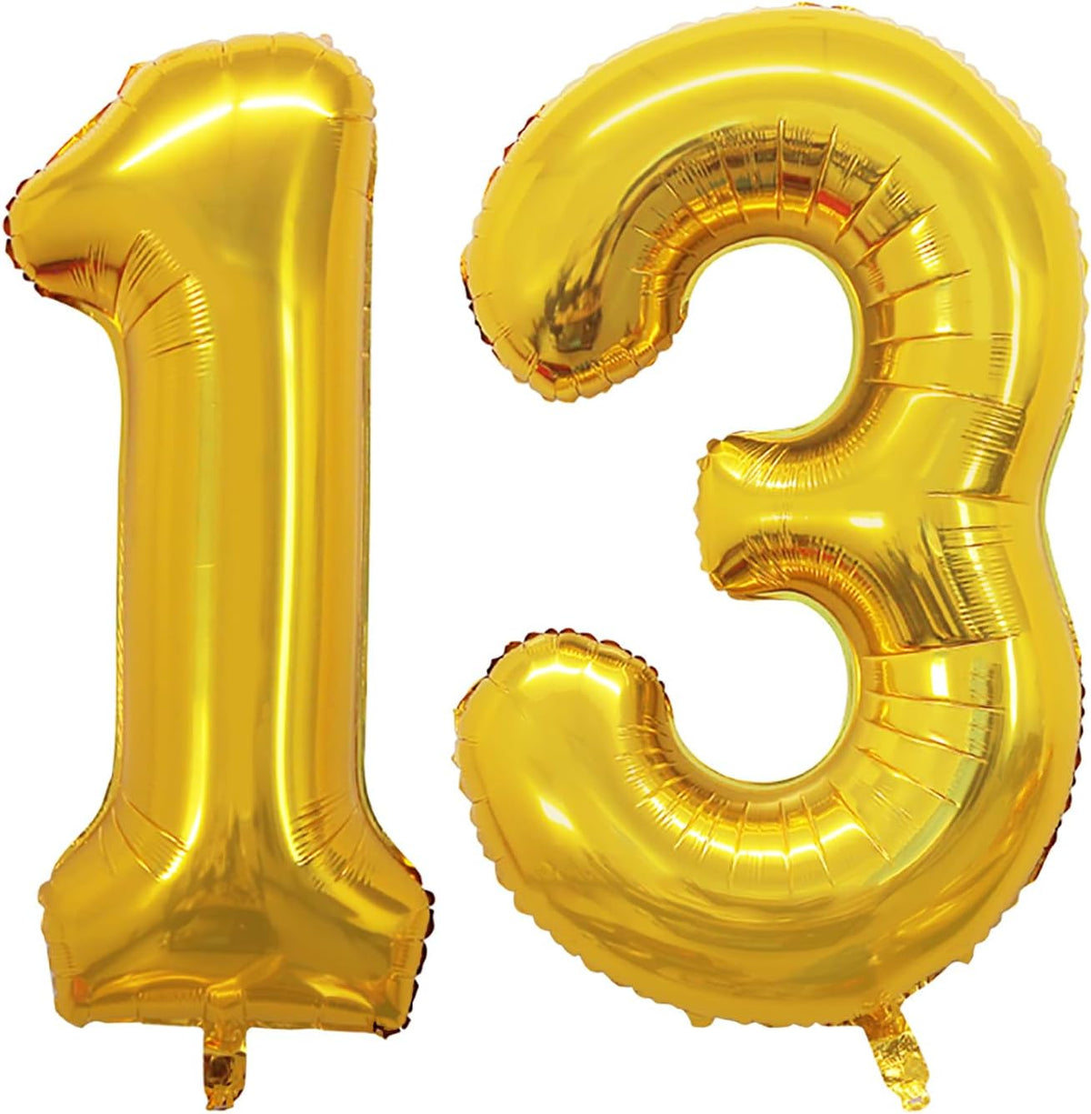 GOER Number 13 Balloons for 13th Birthday Sweet 13 Party Decorations,42 Inch Jumbo Foil Helium 31