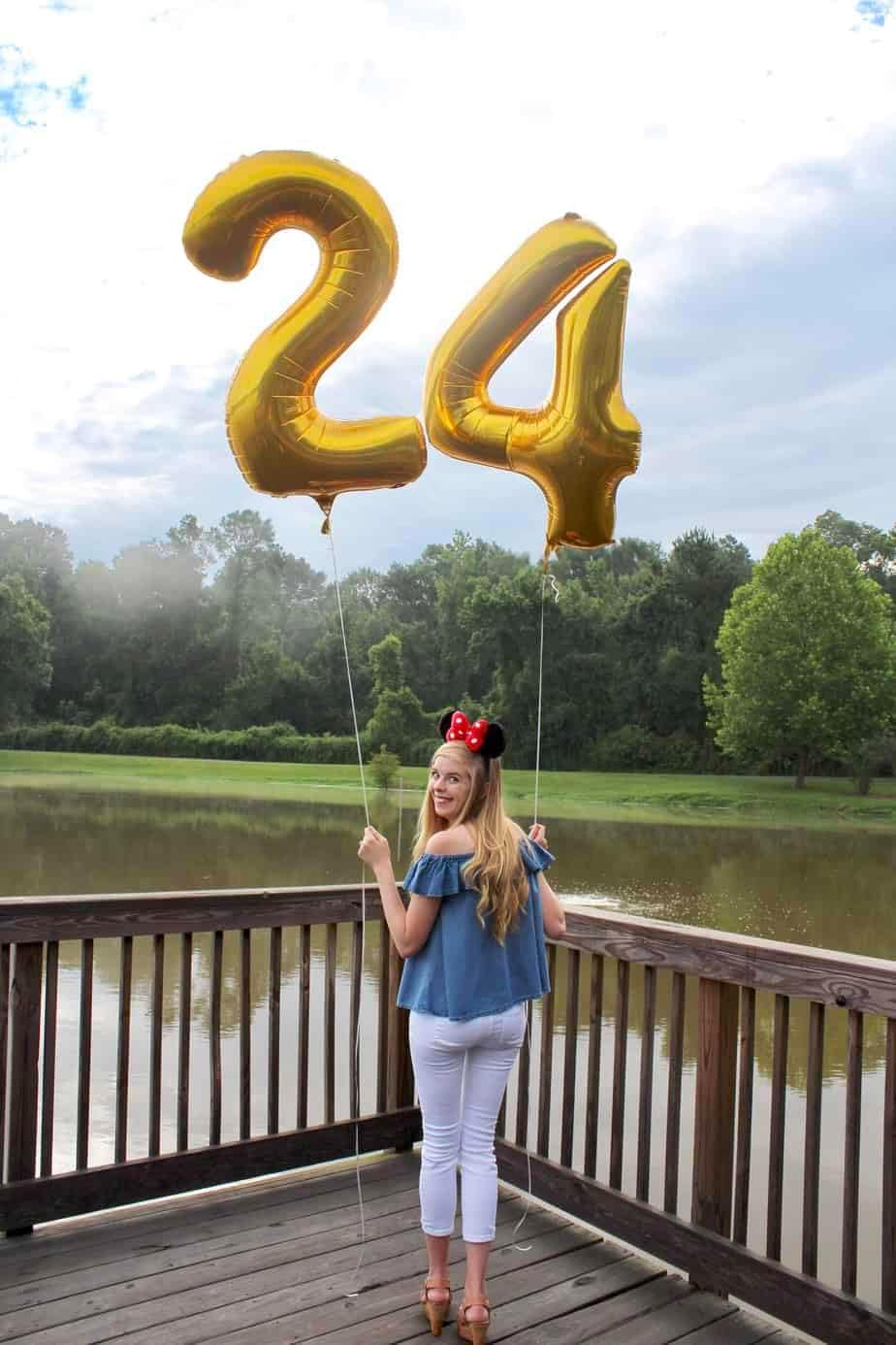 40 Inch Gold Large Number 4 Birthday Balloon, Giant Number Four 14 24 34 40 44 2024 Balloons, Foil