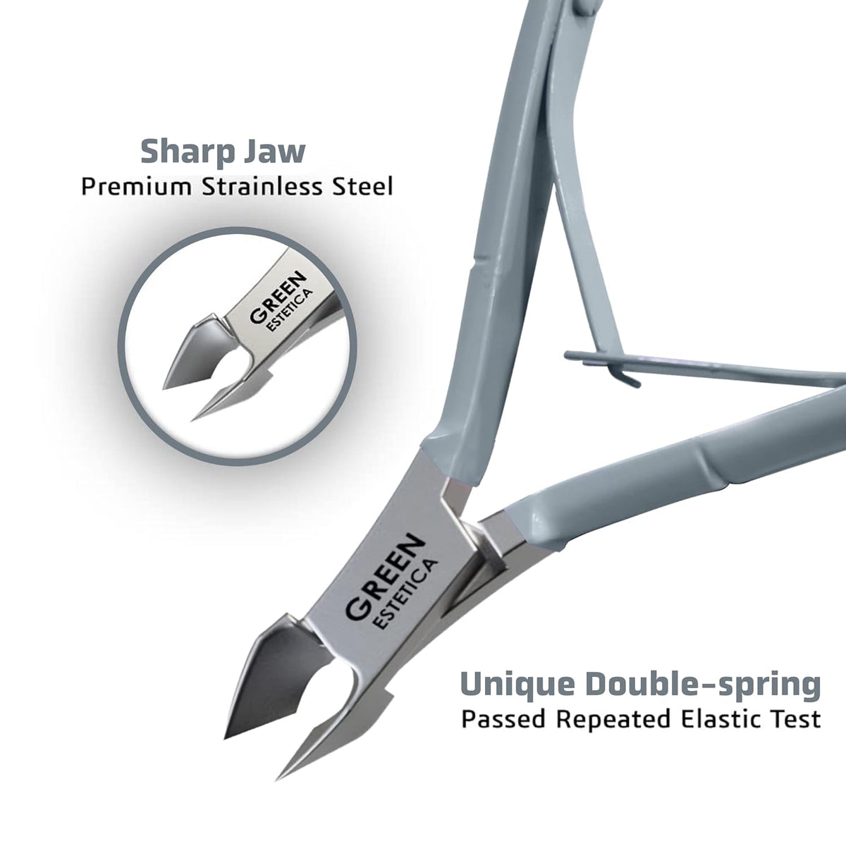 Professional Cuticle Trimmer Nail Cuticle Cutter Stainless Steel Cuticle Nippers with Sharp Blades