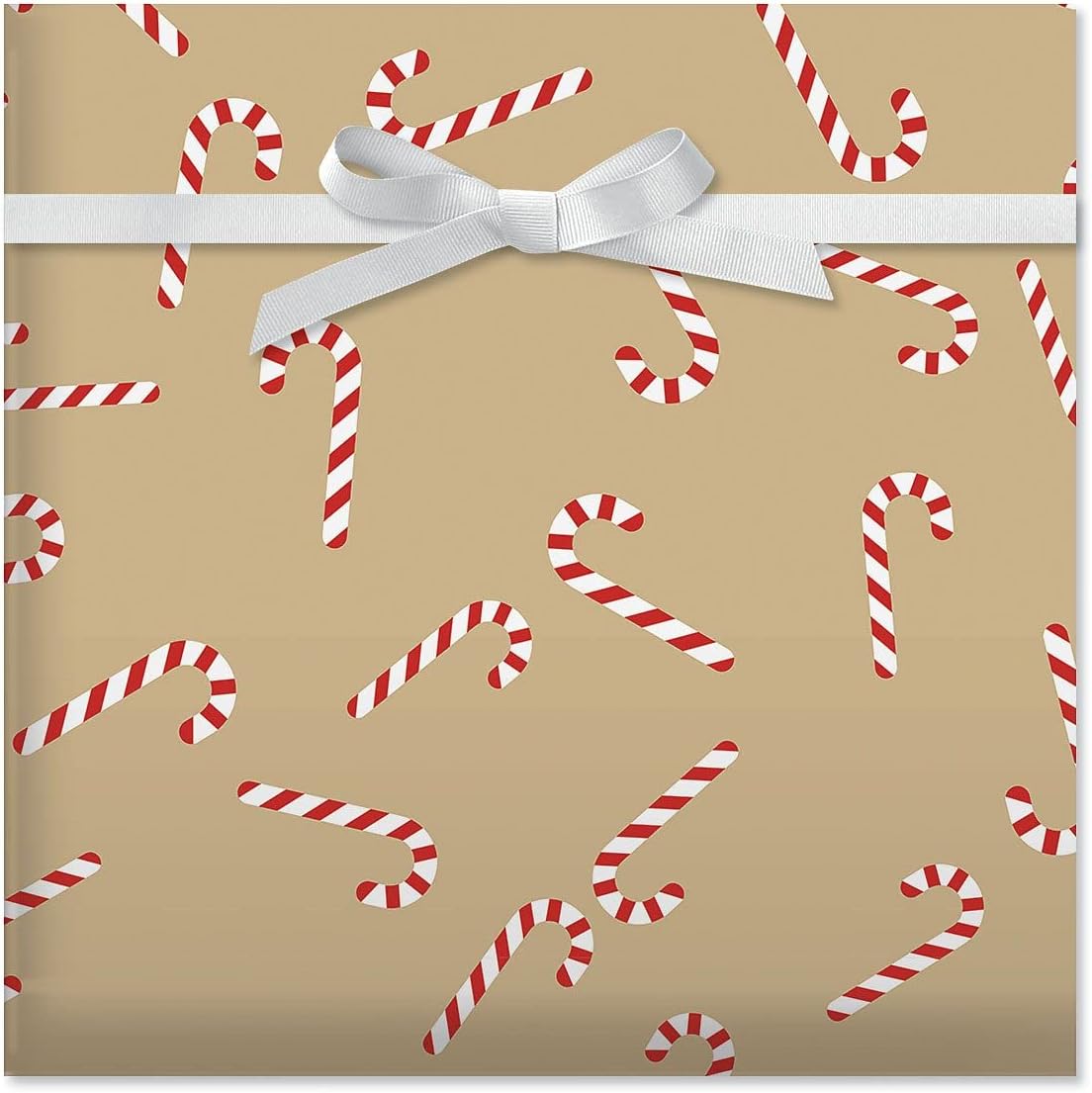 Current Sweet Treats Double-Sided Rolled Christmas Wrapping Paper - Premium Jumbo 23-Inch x 32-Foot