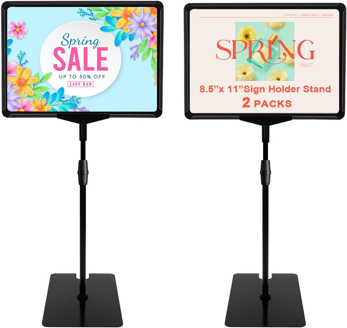Sign Holder Stand,Sign Stand for Display,Adjustable Sign Holders For Table Top，Table Sign Holders