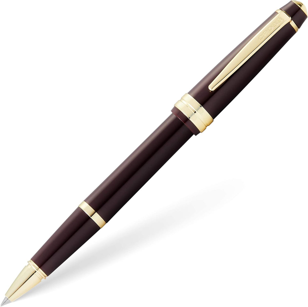 Cross Bailey Light Refillable Rollerball Pen Presented in a Everyday Gift Box - Medium Point, Black