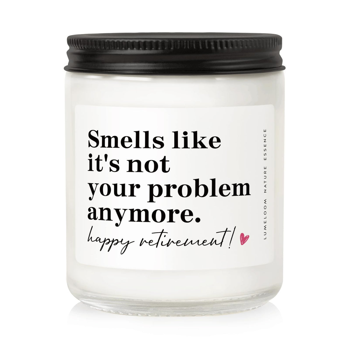 LUMELOOM Retirement Gift for Woman, Men- 9oz Lavender Scented Candle