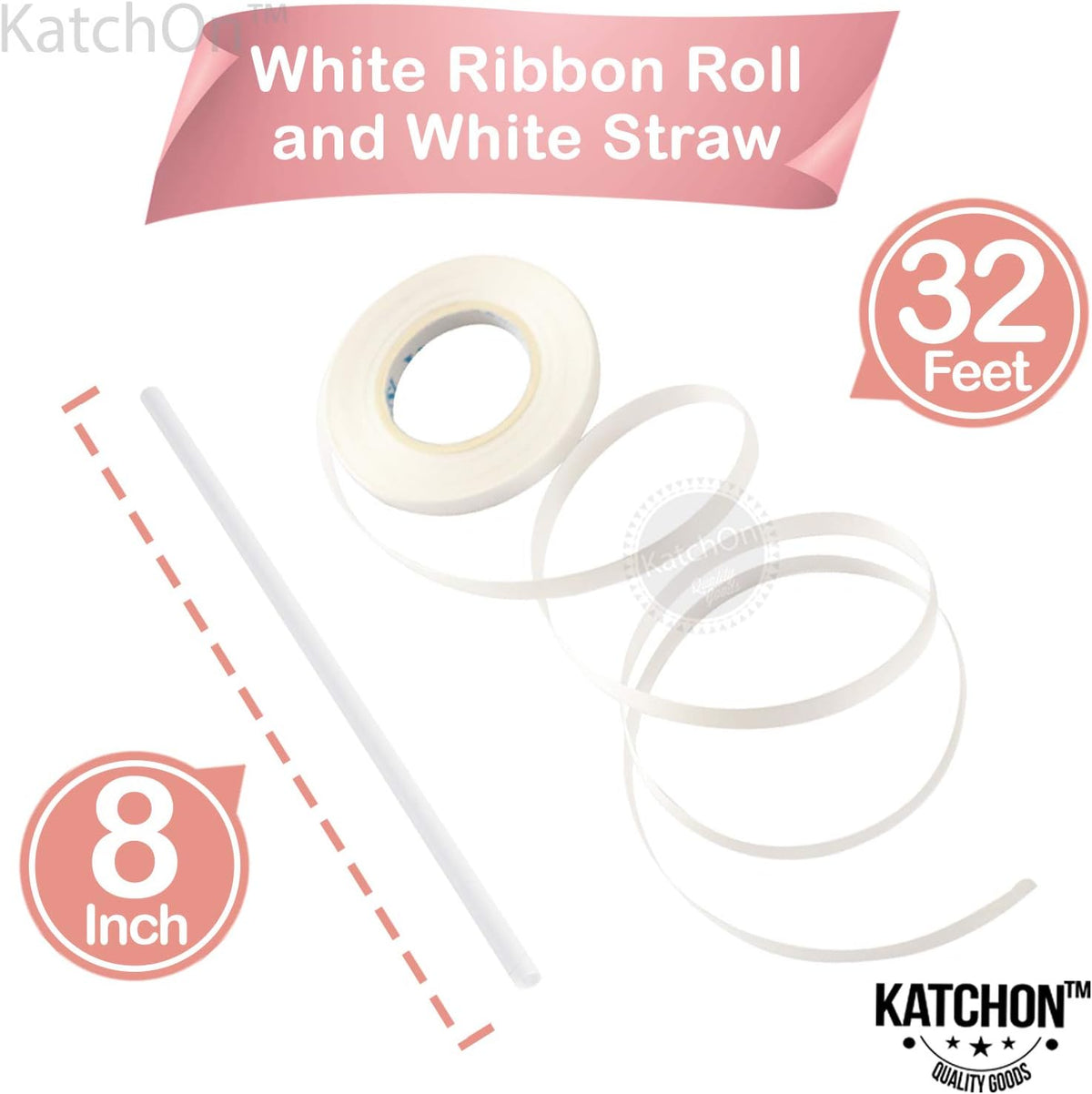 KatchOn, Giant Rose Gold Balloons - 22 Inch, Pack of 6 | Rose Gold Foil Balloons for Bridal Shower