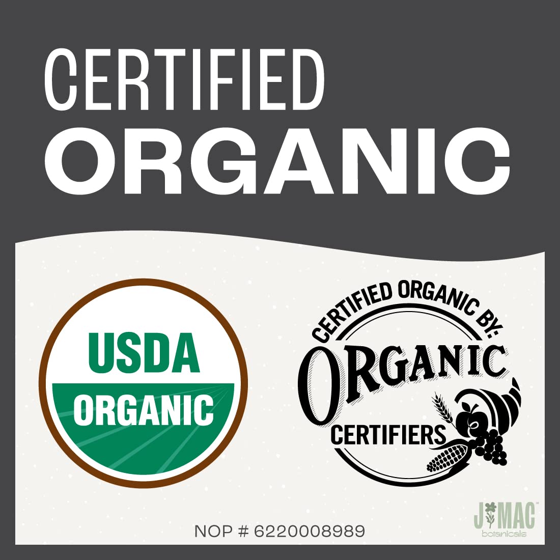 J Mac Botanicals, Organic Rubbed Sage (4 oz), Certified USDA Organic, Dried Rubbed Sage Leaf.